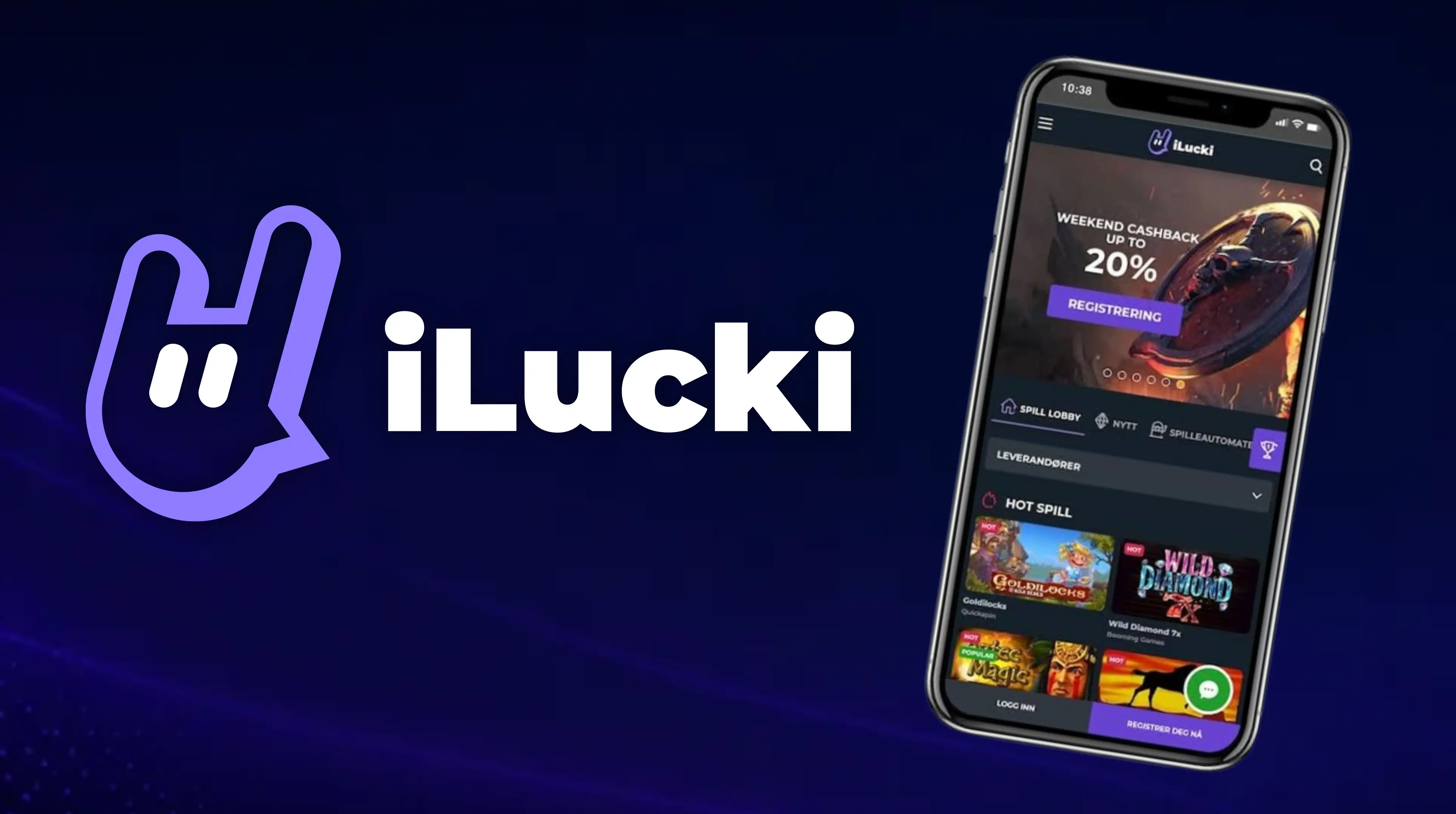 iLucki Casino App Screenshot